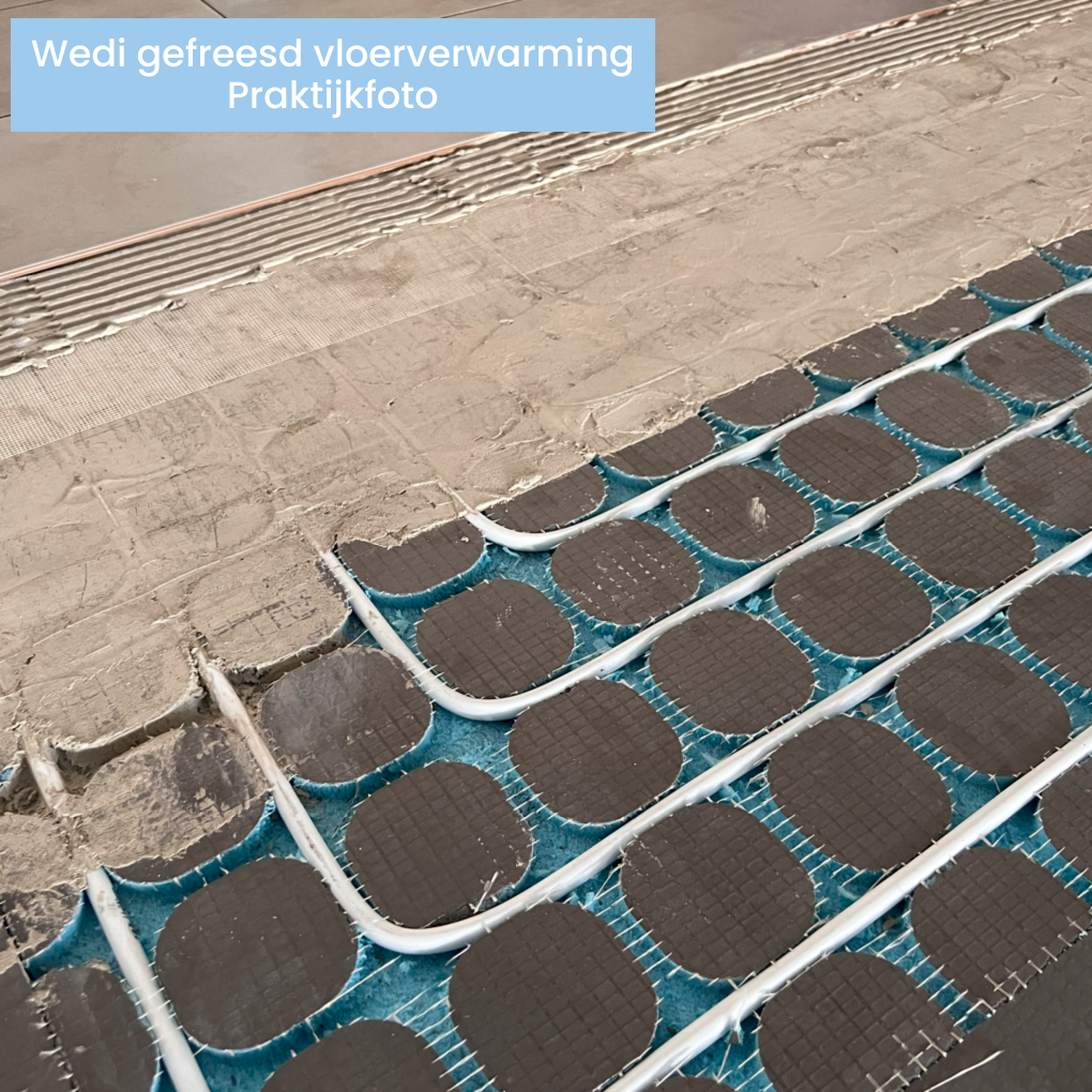 wedi Komplettpaket Fußbodenheizung für Badezimmer